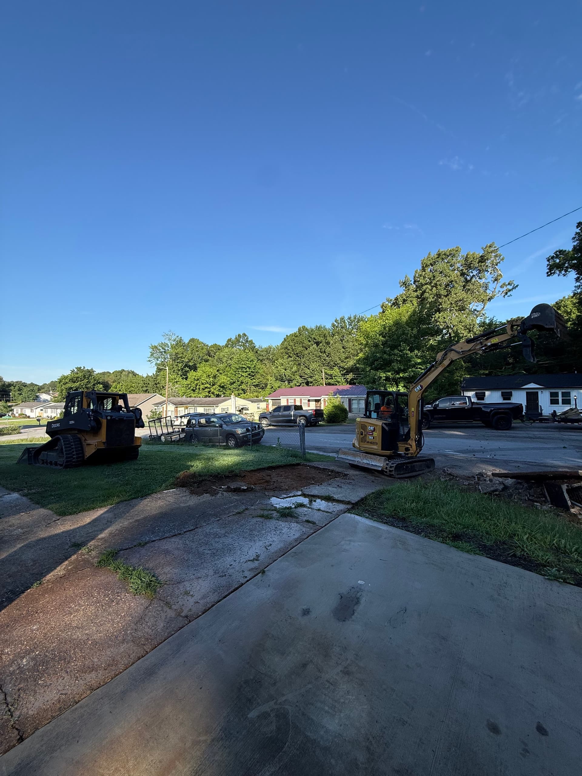 Tearing Out a Worn Driveway and Building the Right Foundation image