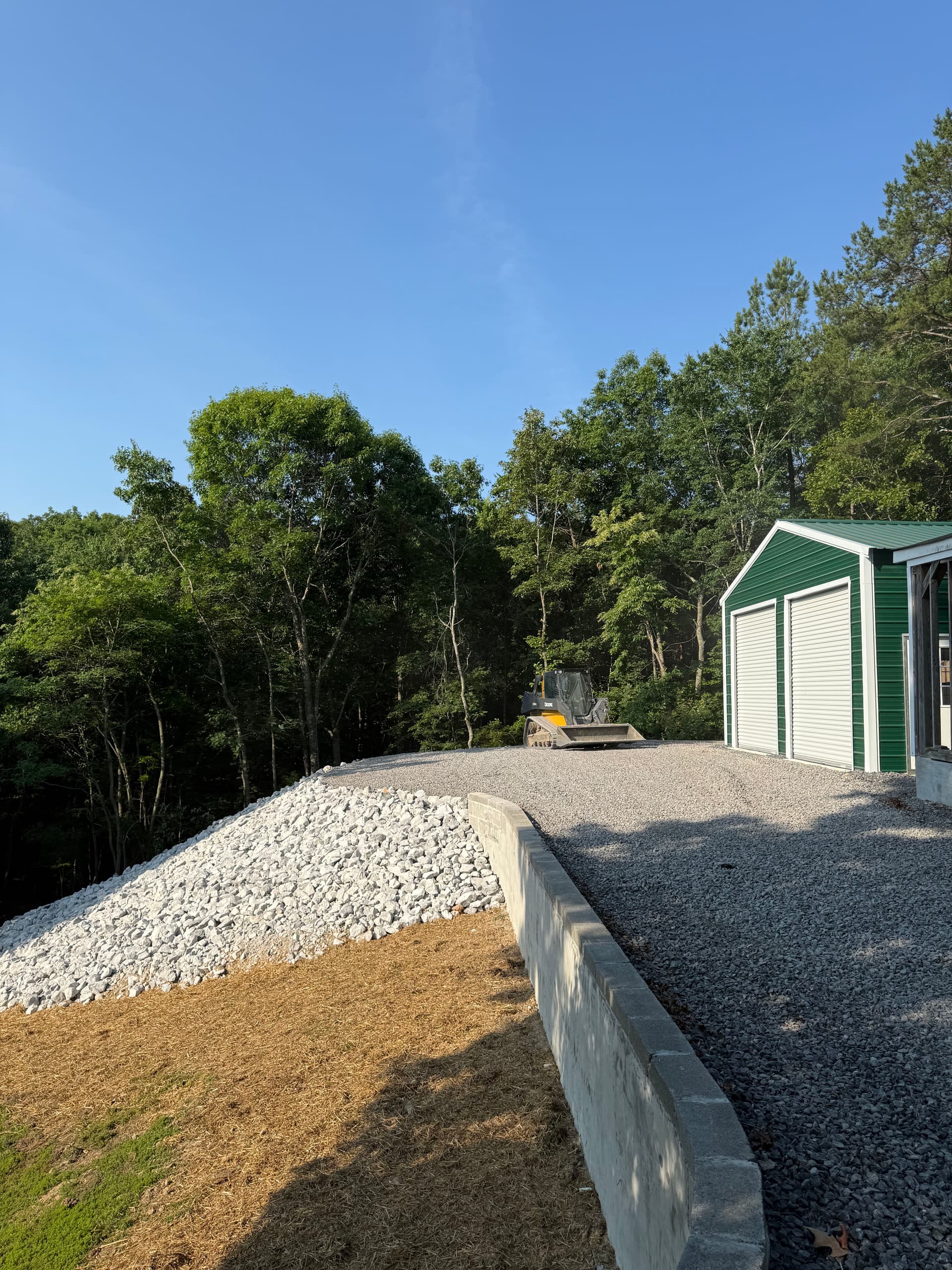Retaining Wall Removal and Bank Stabilization Done Right in Harrison image