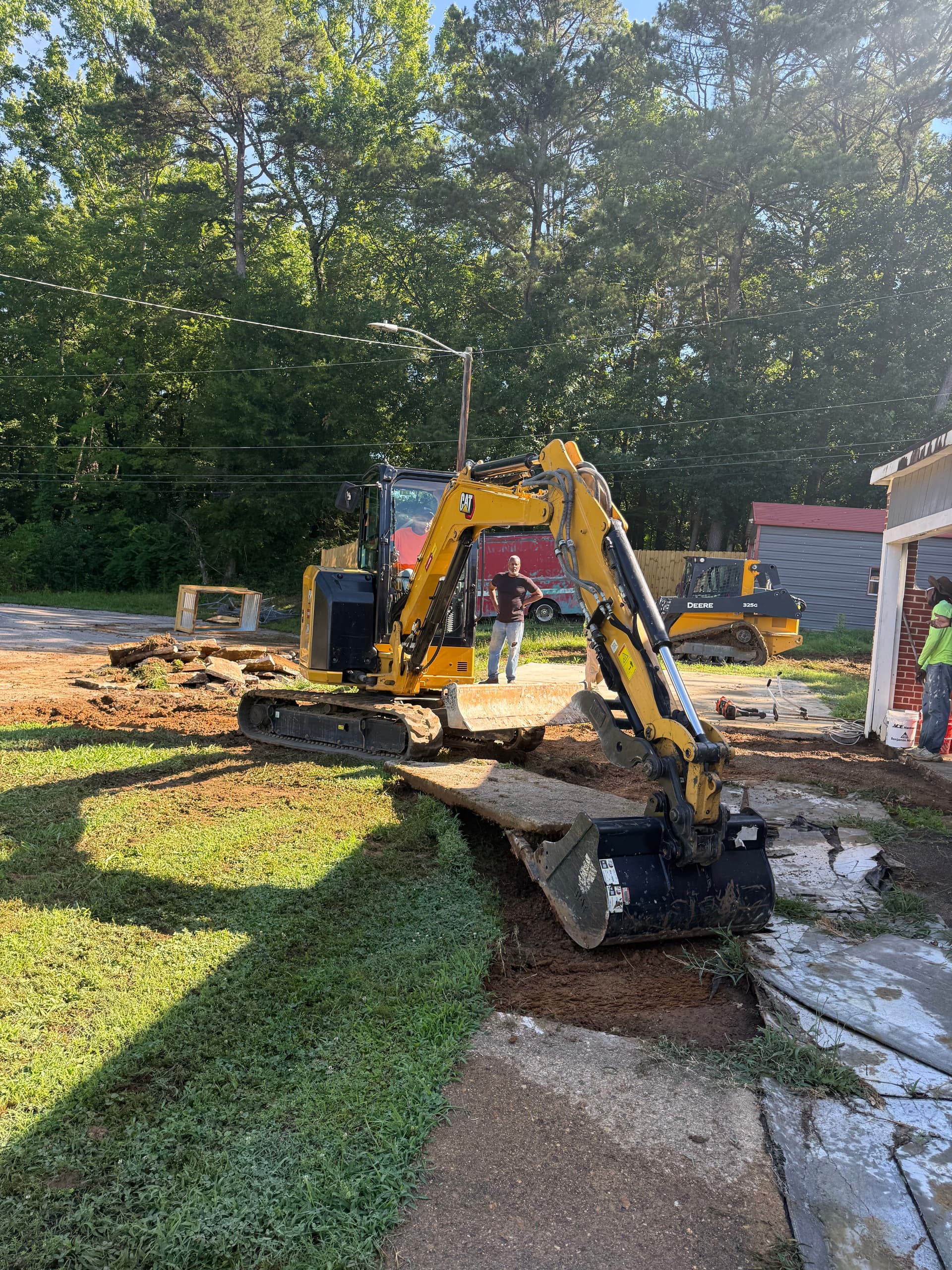 Gallery photos for Tearing Out a Worn Driveway and Building the Right Foundation: Image #1
