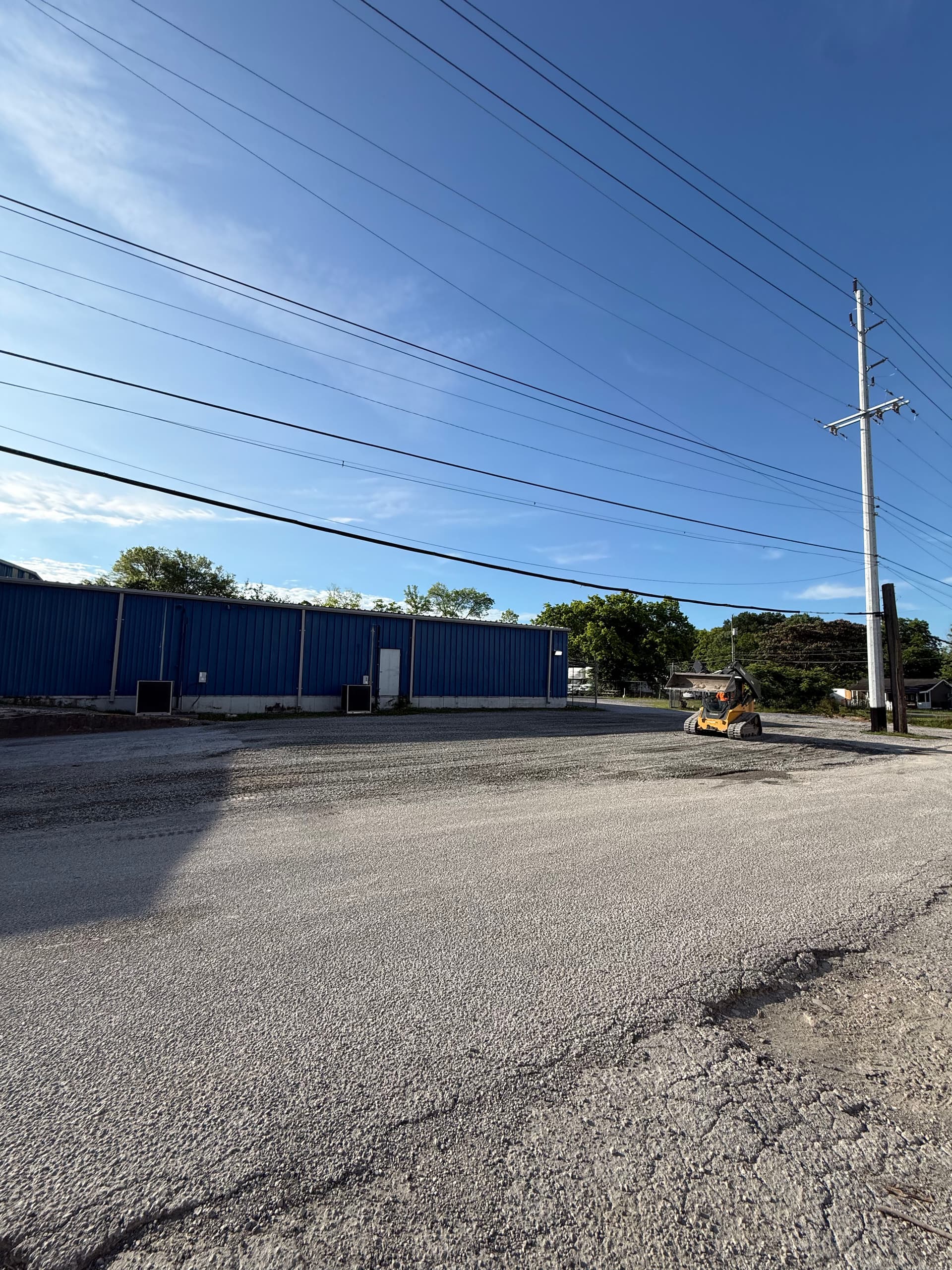 Gallery photos for Pothole Repair and Lot Regrading for a Commercial Loading Area: Image #3